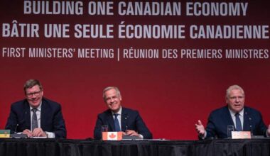 Canada’s premiers set for 3-day meeting in Ontario with trade top of mind - National