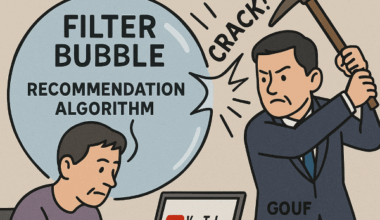 Filter Bubbles Under Fire: Seoul Eyes Algorithm Regulation to Curb Online Polarization (Image supported by ChatGPT)
