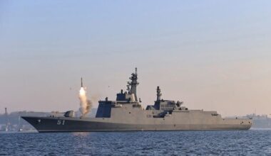North Korean destroyer