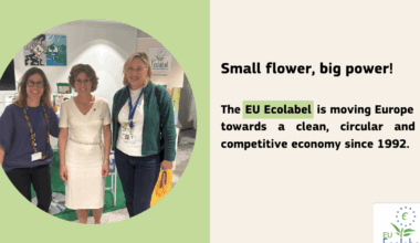 Small flower, big power - the EU Ecolabel is moving Europe towards a clean, circular and competitive economy since 1992