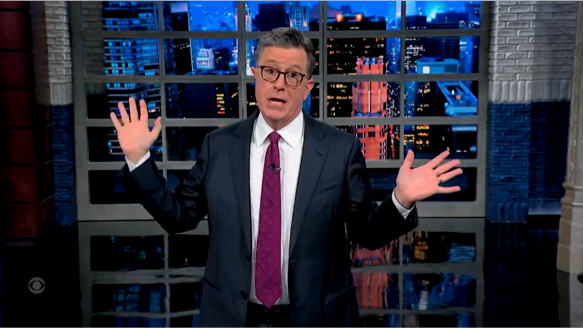 Colbert speaks about the presidential election and the border