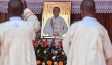 Catholics in Congo honor an anti-corruption martyr newly beatified by the Vatican