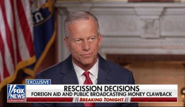 Senate Majority Leader John Thune says Republicans are ready to pass a sanctions bill against Russia—once President Trump gives the green light. “We must do everything possible to help Ukraine succeed and pressure Russia to come to the negotiating table,” Thune told Fox News.