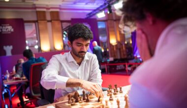 D Gukesh beats Magnus Carlsen again as he takes revenge for 'weaker players' jibe, moves into sole lead in Croatia – Firstpost