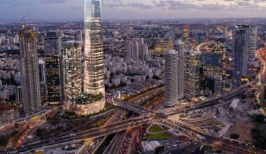 Beyond Towers Givatayim credit: Barely Levitzky Kassif architects