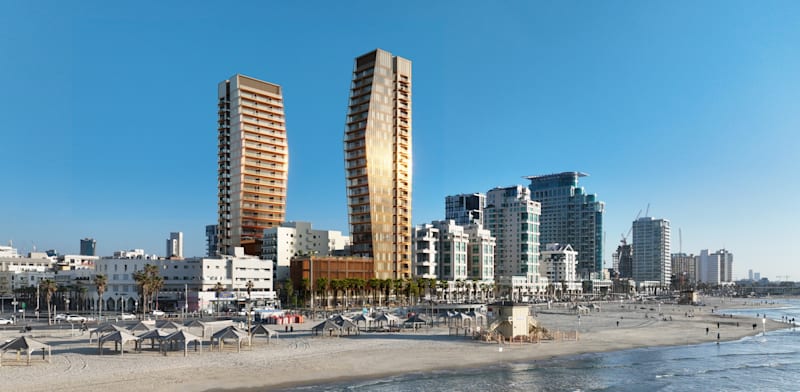 Hebert Samuel project in Tel Aviv  credit: Studio 84