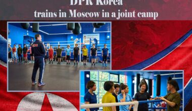 DPR Korea trains in Moscow in a joint camp