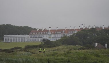 ‘Why isn’t he paying?’ Trump’s golf visit to cost Scottish taxpayers