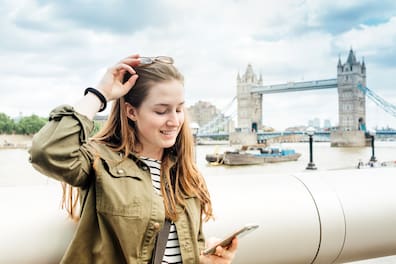 Coole Spots und Selfie Time: Auch ein Spaziergang zur Tower Bridge ist ein absolutes Muss für einen Städteurlaub mit Teenagern in London.