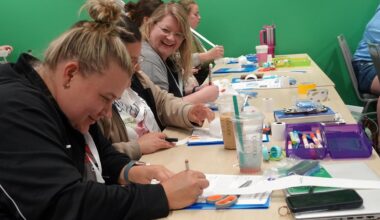 Teachers at the 2025 Pages & Pathways conference at UND