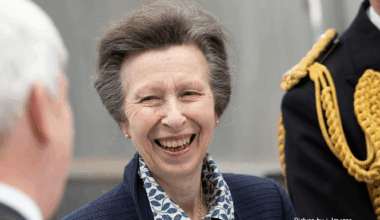Princess Anne, Princess Royayl smiles during a busy day of engagements.