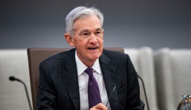 Powell speaks in Europe as Trump piles pressure on Fed