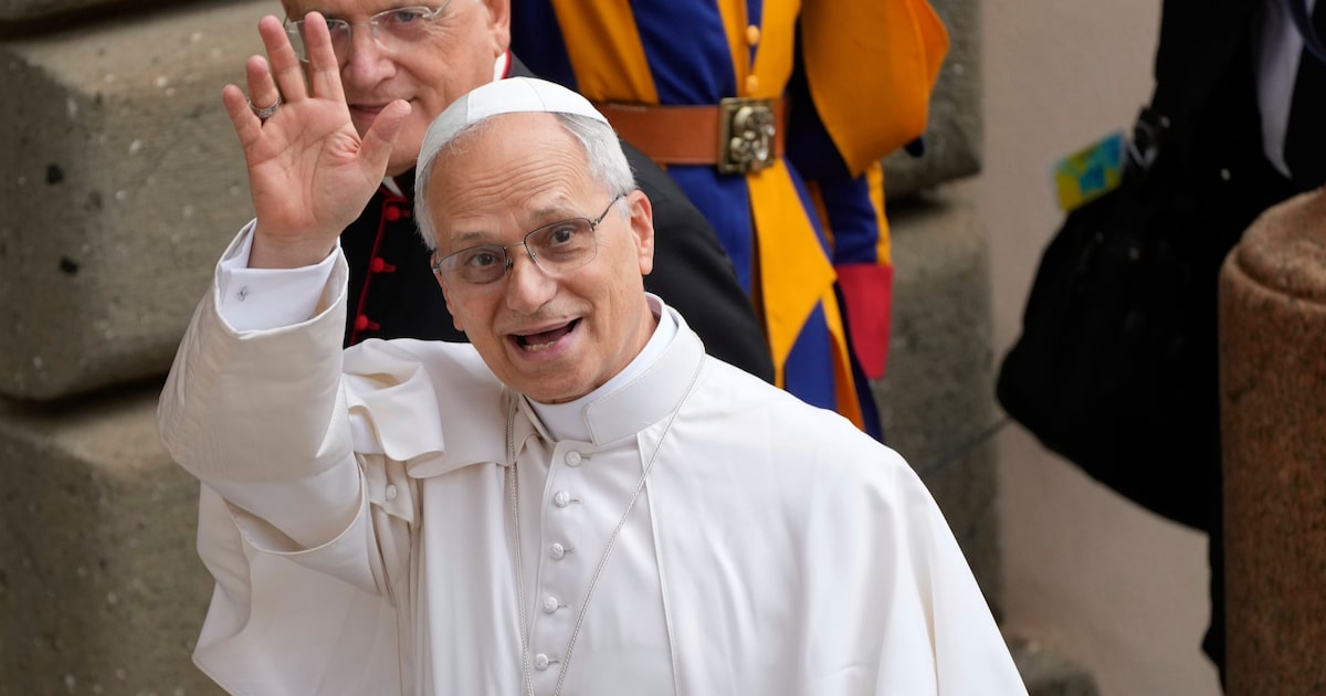 A brief encounter with Pope Leo XIV and members of the SMU community