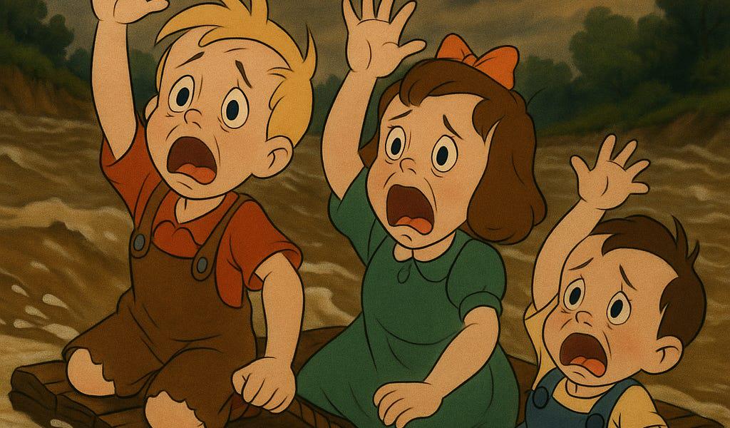 You Let Your Kids Drown So You Could Own the Libs: Hope the Bubbles Sound Like Applause, You Brainwashed Fucking Monsters