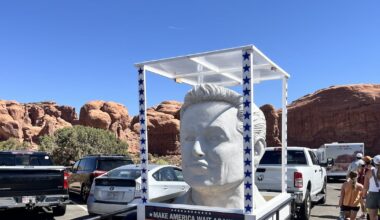 What was the sculpture of Elon Musk spotted in a national park? – Deseret News