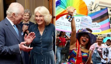 Royal Family Wishes Happy Pride with Royal Band Playing Pink Pony Club