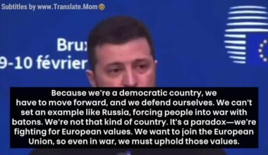 Zelensky: "We will not force anyone to fight. We are not like Russia."