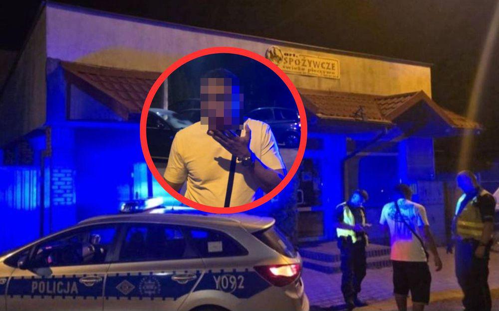 Drunk driver - citizen of Colombia attempted to murder Poles with a knife when stopped.
