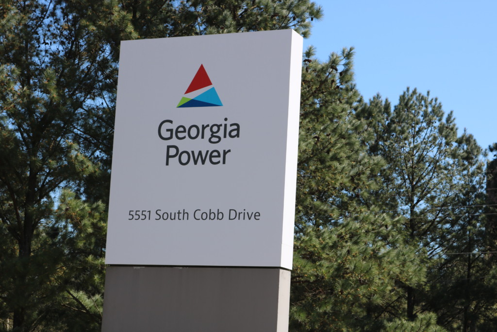 What is the significance of Georgia Power's hydrogen/natural gas test at Plant McDonough-Atkinson?