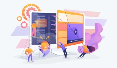 Debugging development process.