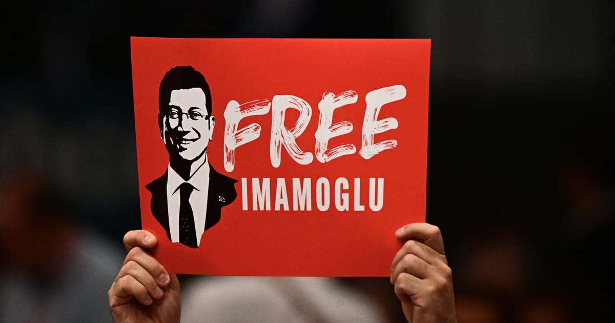 Turkish court sentences Erdoğan’s top rival to almost 2 years in prison – POLITICO