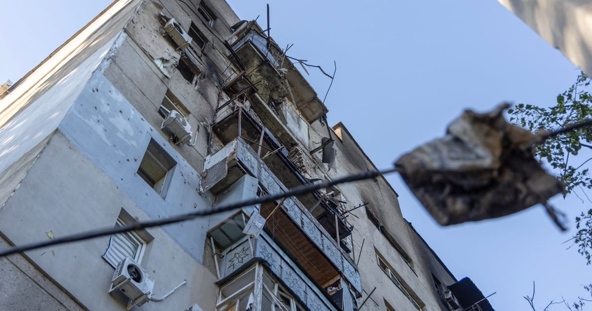 Russia launches massive drone attack on Ukraine cities – POLITICO