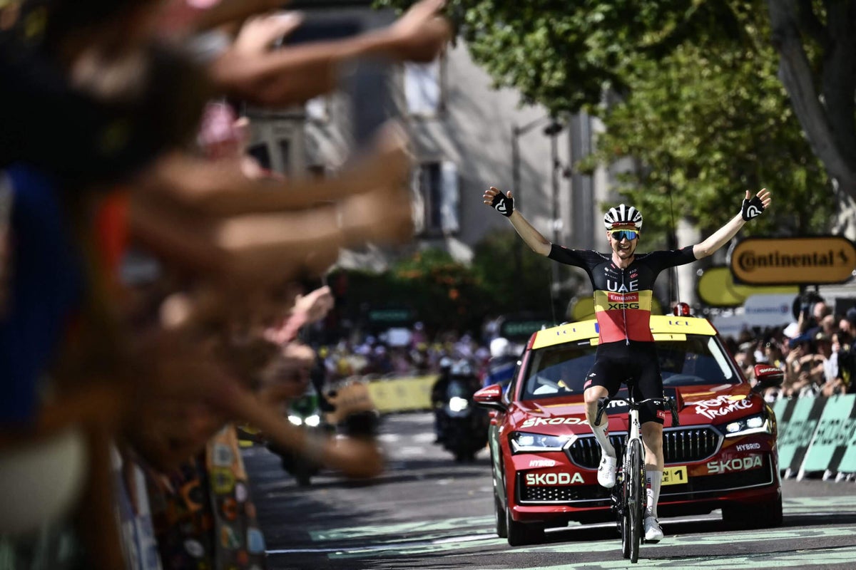 Tour de France stage 15: Wellens lands popular win, Pogacar’s sportsmanship, and why did Alaphilippe celebrate on finish line?