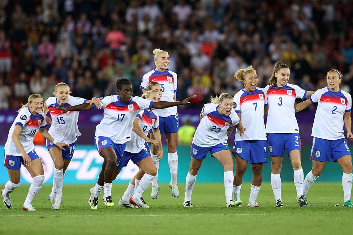 England vs Sweden penalties live: Lionesses survive penalty shootout scare to progress at Euro 2025