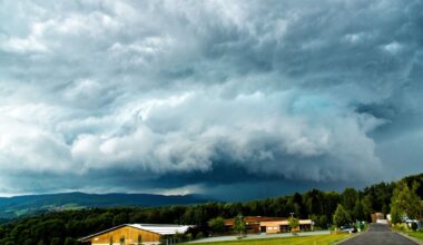 Schwere Gewitter in Sicht in Österreich, dann Abkühlung