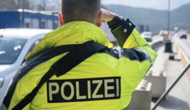 Grenzkontrollen der Bundespolizei.
