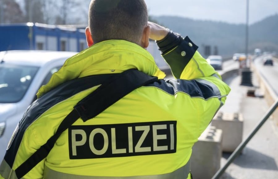 Grenzkontrollen der Bundespolizei.