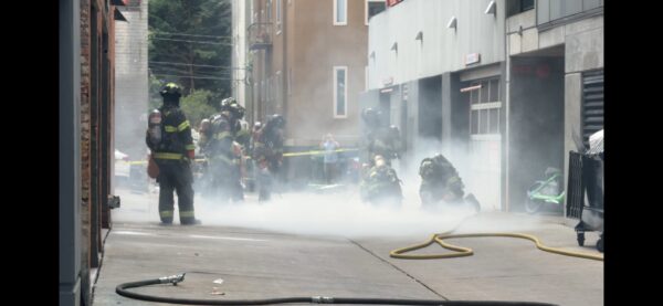 Seattle Fire’s ENERGY 1 battles damaging electrical vault fire below Broadway