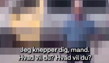 Skraldemand truet og overfuset.