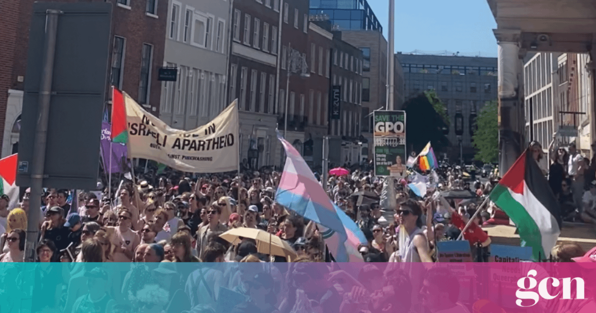 Thousands march through Dublin in record-breaking Trans and Intersex Pride 2025