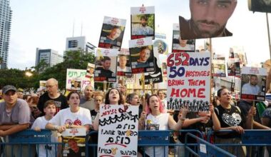 Thousands rally across Israel demanding hostage deal as war hits day 652
