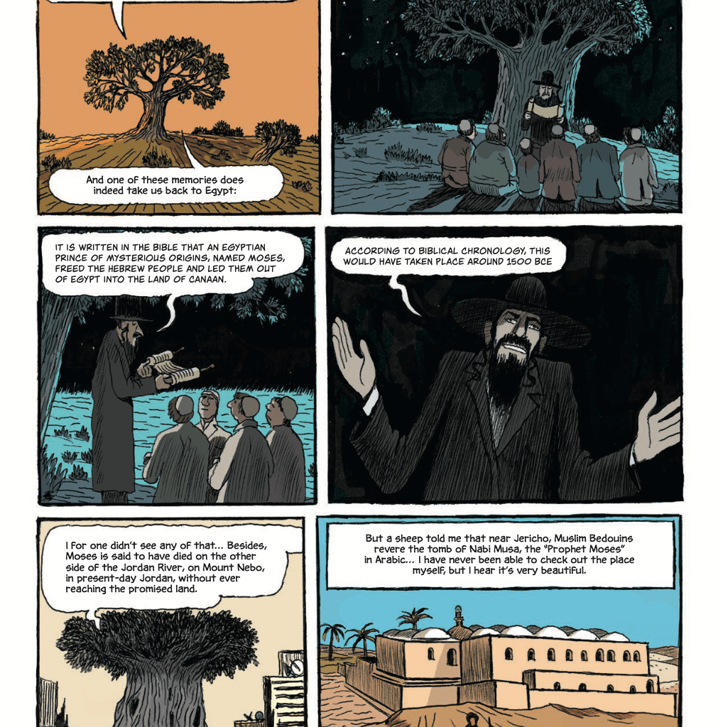 In an illustrated history of Jerusalem, Jews get hooked noses – The Forward