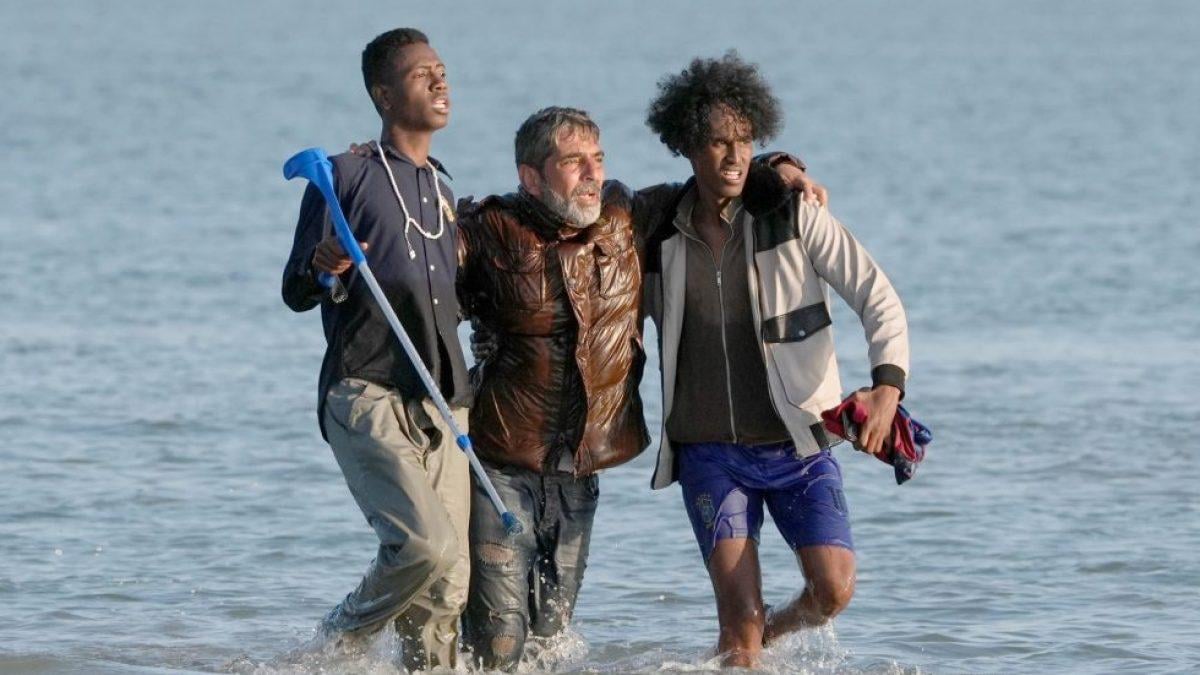 How many asylum seekers claim in the UK - compared with Europe