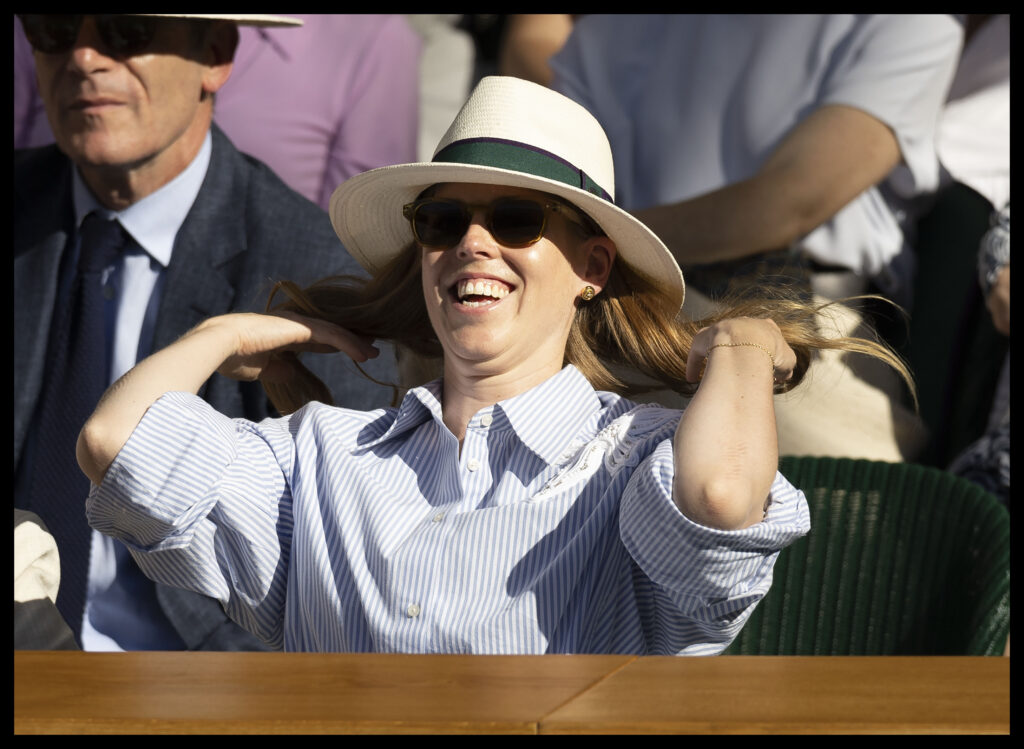 Royal style on show on first day at Wimbledon