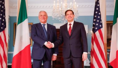 Rubio–Tajani: Italy–U.S. diplomacy between China and the Med