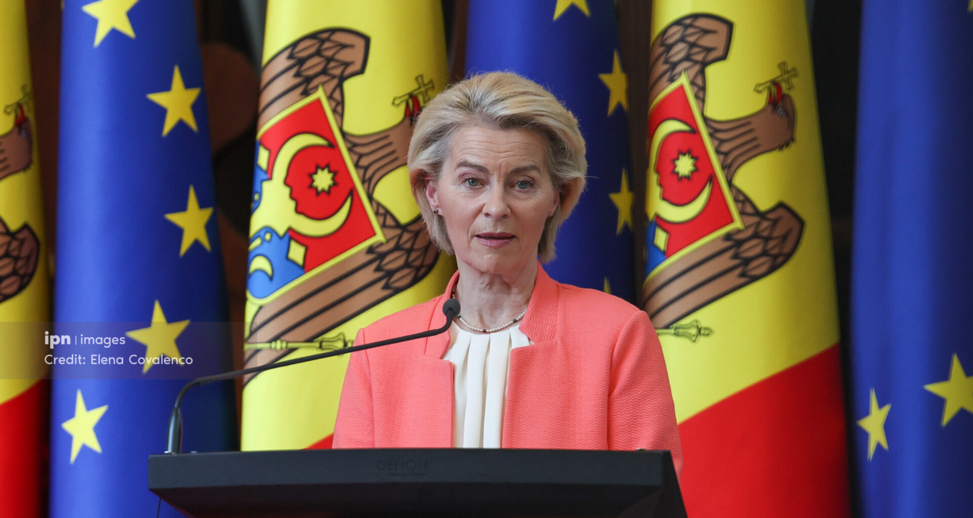 Ursula von der Leyen: Moldova can begin negotiations on chapters for EU accession