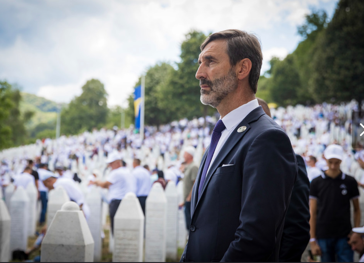 Minister Blanár in Srebrenica: Slovakia pays Tribute and does not forget