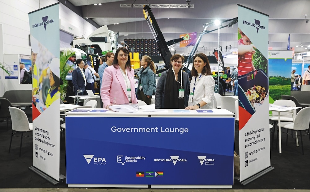 The Government Lounge at Waste Expo 2024. Image: RX Australia