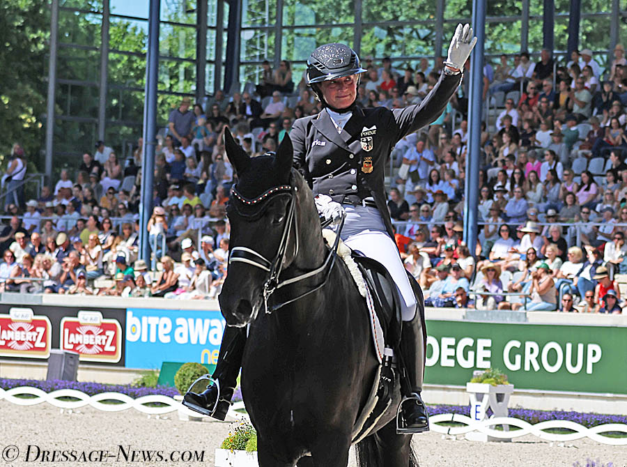 Isabell Werth Rides Wendy de Fontaine to Personal Best to Lead Germany to Aachen Nations Cup Victory, Belgium Claims Silver, Sweden Bronze