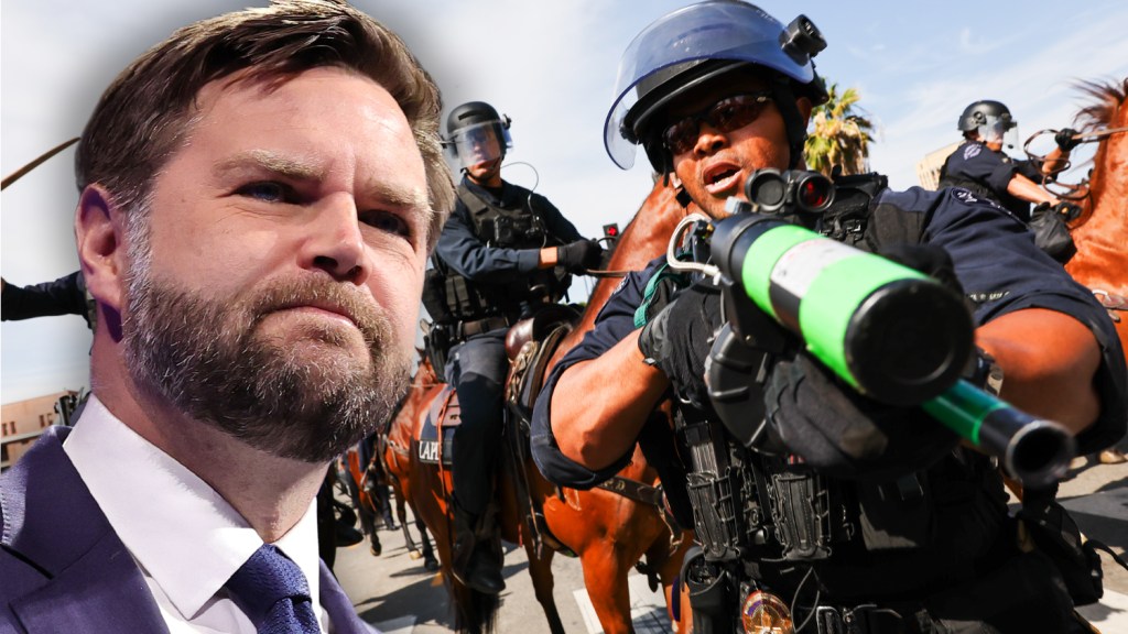 JD Vance Says Federal Presence Still Needed In Los Angeles