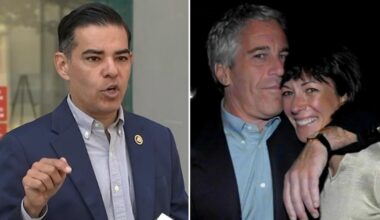 Cong. Robert Garcia believes Ghislaine Maxwell met Trump’s DOJ seeking a pardon (blatant witness tampering)