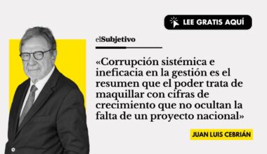 Que España funcione, por Juan Luis Cebrián