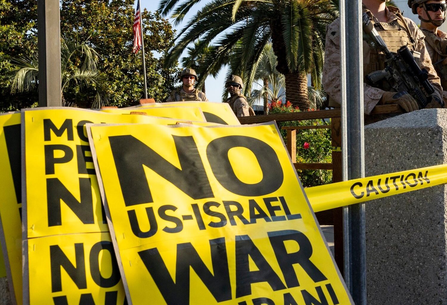 U.S. involvement in Middle East ignites protests in Los Angeles — The