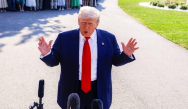 Trump Claims Someone May Have Forged His Signature on Epstein Letter