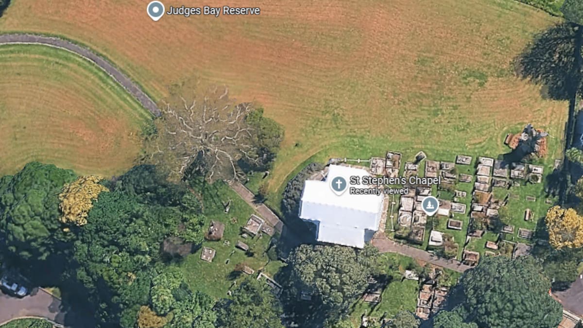 Vandals damage historic graves at Auckland’s St Stephen’s Chapel