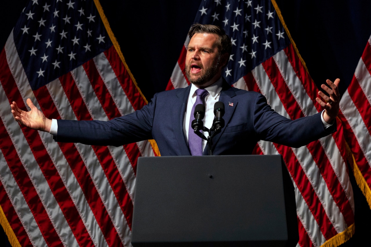 Vice President J.D. Vance was in N.J. on Wednesday